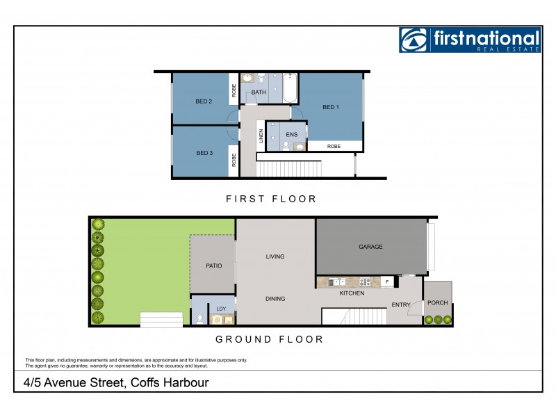 1-6/5 Avenue Street, Coffs Harbour NSW 2450 Floorplan