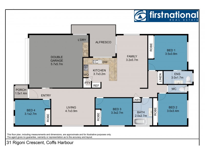 31 Rigoni Crescent, Coffs Harbour NSW 2450