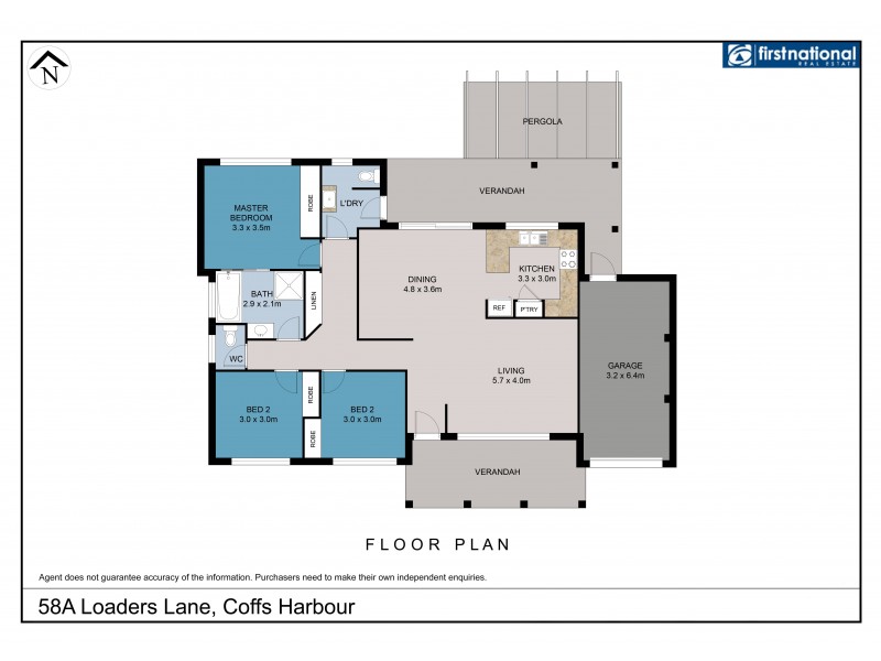 58a Loaders Lane, Coffs Harbour NSW 2450 Floorplan