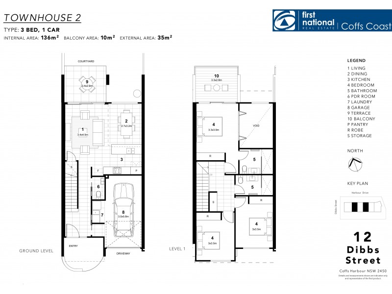 12 Dibbs Street, Coffs Harbour NSW 2450 Floorplan