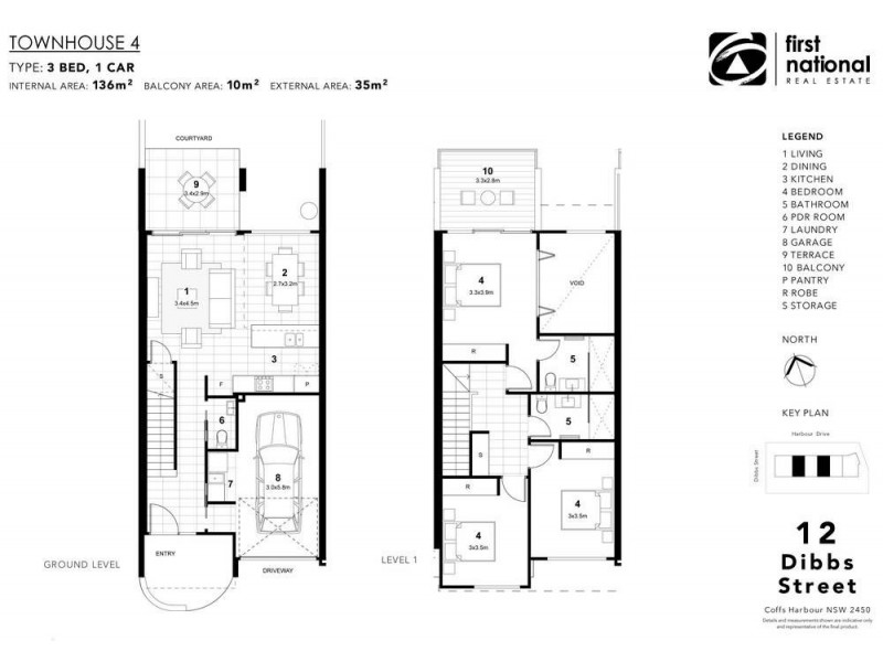 4/12 Dibbs Street, Coffs Harbour NSW 2450 Floorplan