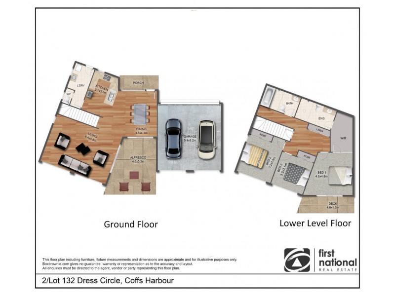 2/121 Dress Circle, Coffs Harbour NSW 2450 Floorplan