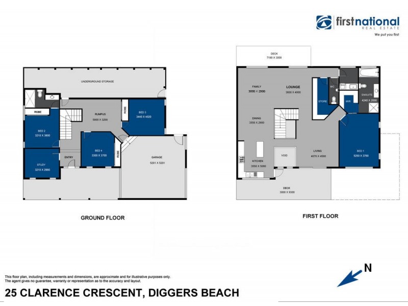 25 Clarence Crescent, Coffs Harbour NSW 2450 Floorplan