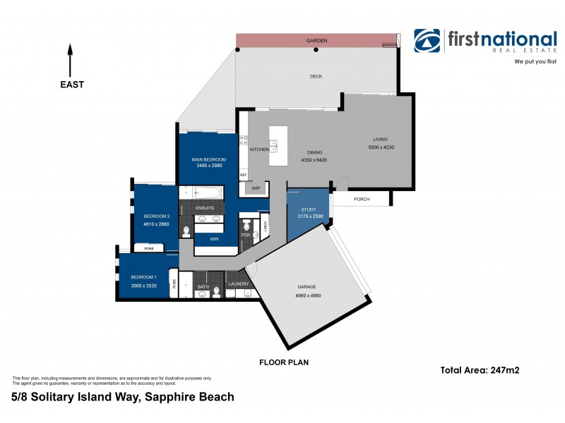 5/8 Solitary Islands Way, Sapphire Beach NSW 2450 Floorplan