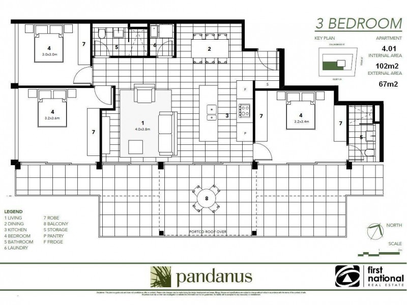 4.01/7 Edgar Street, Coffs Harbour NSW 2450 Floorplan
