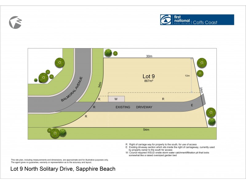 9 North Solitary Drive, Sapphire Beach NSW 2450 Floorplan