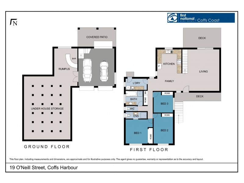 19 O’Neill Street, Coffs Harbour NSW 2450 Floorplan
