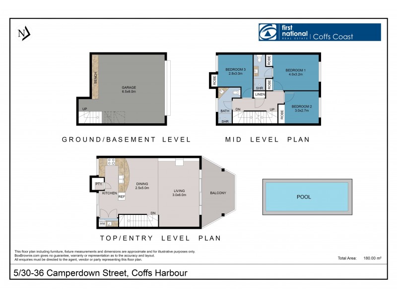 5/30-36 Camperdown Street, Coffs Harbour NSW 2450 Floorplan