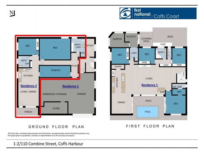 1-2/110 Combine Street, Coffs Harbour NSW 2450