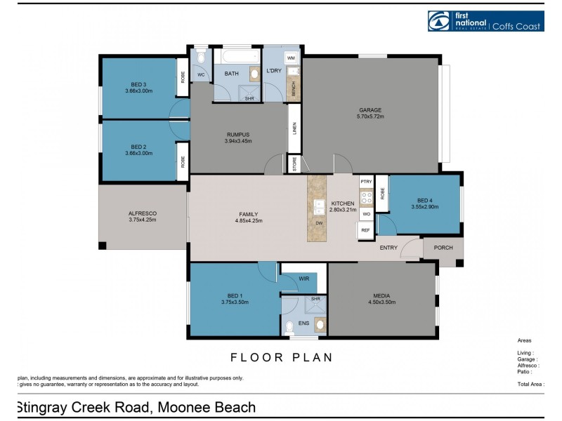 13 Stingray Creek Road, Moonee Beach NSW 2450