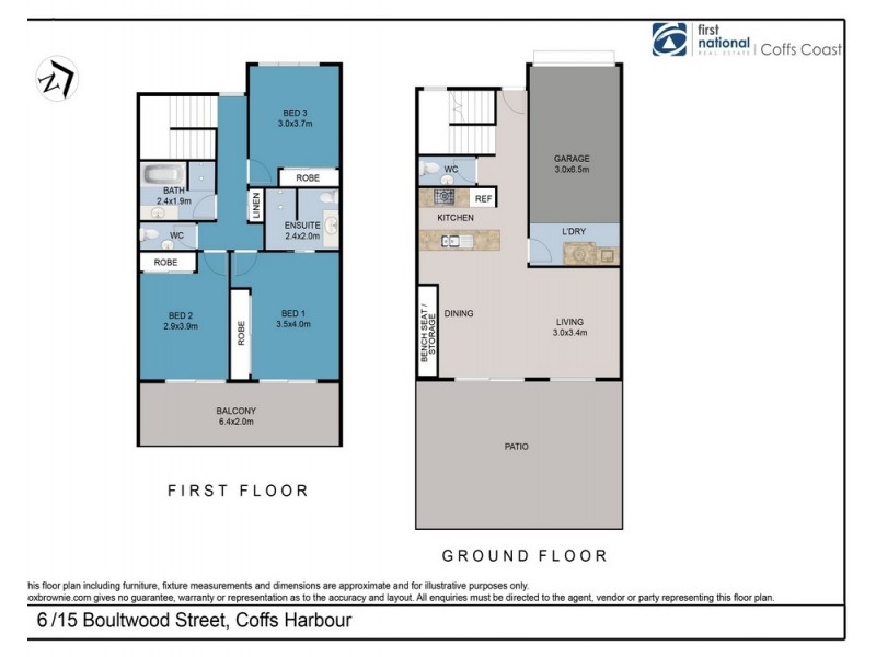 6/15 Boultwood Street, Coffs Harbour NSW 2450