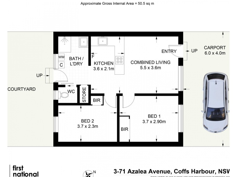 3/71 Azalea Avenue, Coffs Harbour NSW 2450