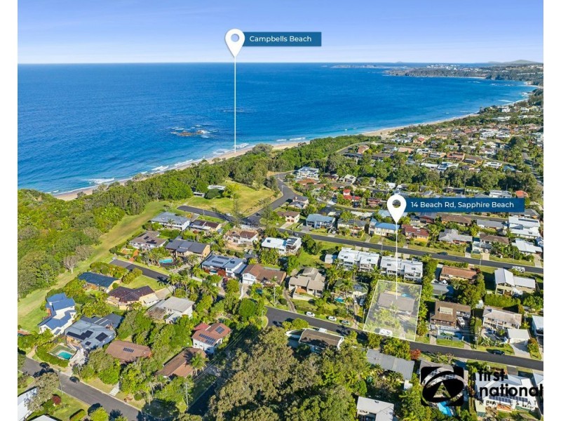 14 Beach Road, Sapphire Beach NSW 2450