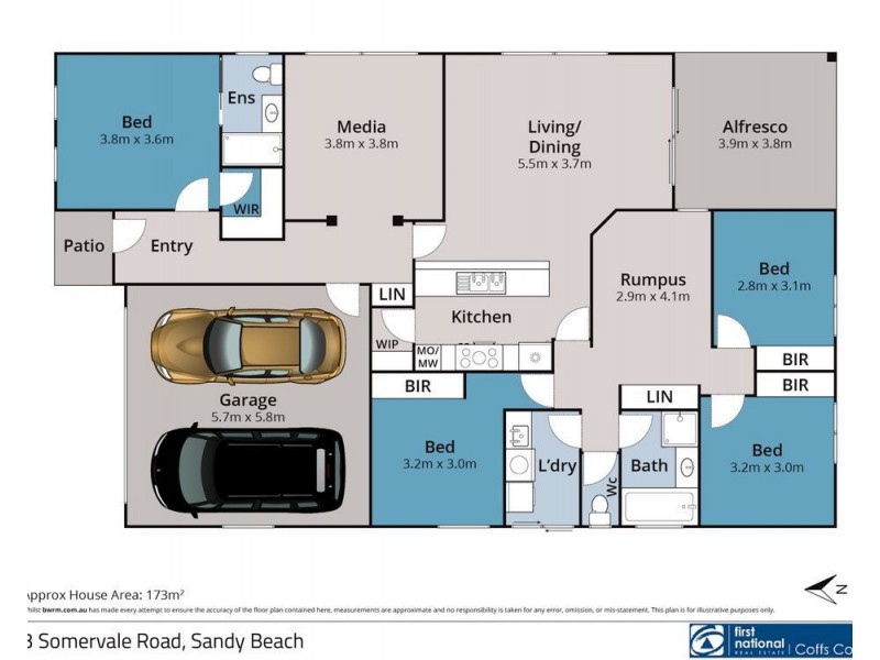 3 Somervale Road, Sandy Beach NSW 2456
