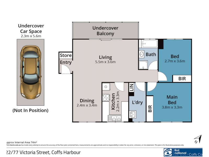 22/77-79 Victoria Street, Coffs Harbour NSW 2450