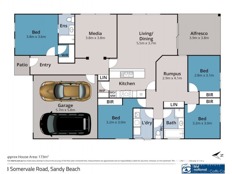 3 Somervale Road, Sandy Beach NSW 2456