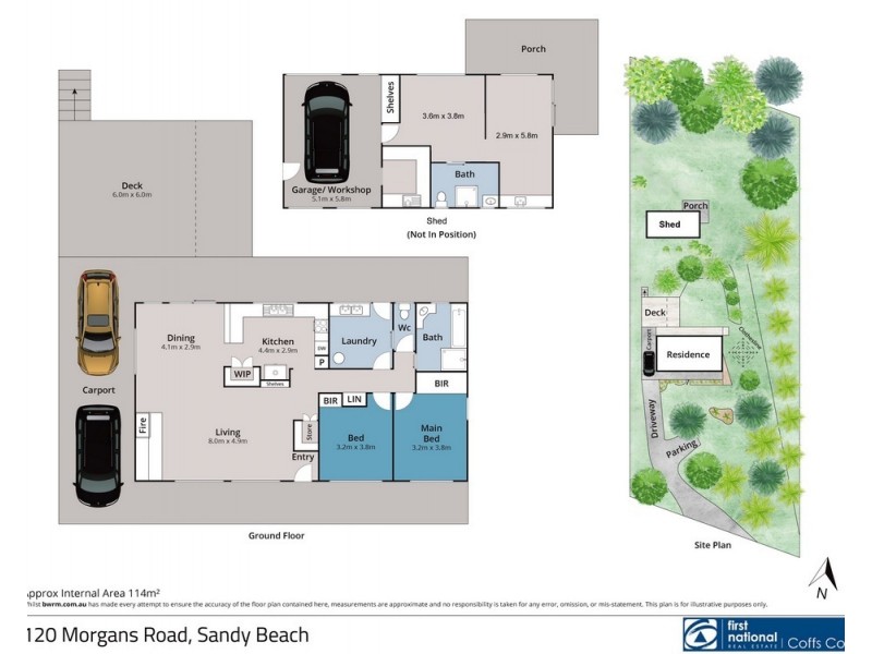 120 Morgans Road, Sandy Beach NSW 2456