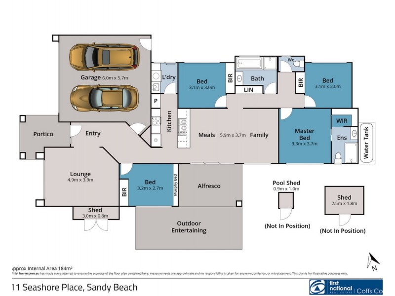 11 Seashore Place, Sandy Beach NSW 2456