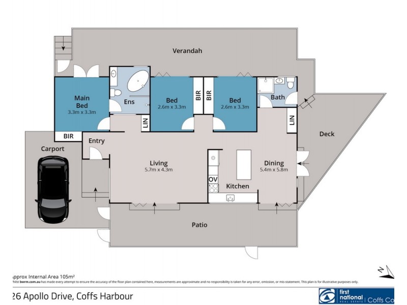 26 Apollo Drive, Coffs Harbour NSW 2450