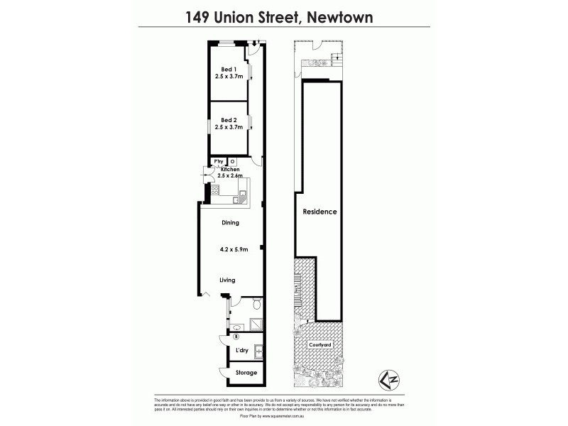 149 Union Street, Newtown NSW 2042 Floorplan