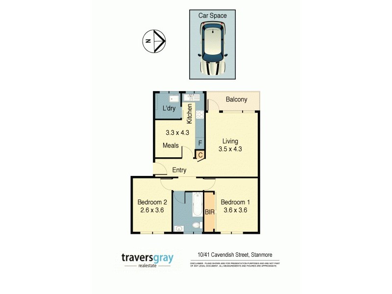 10/41 Cavendish Street, Stanmore NSW 2048 Floorplan
