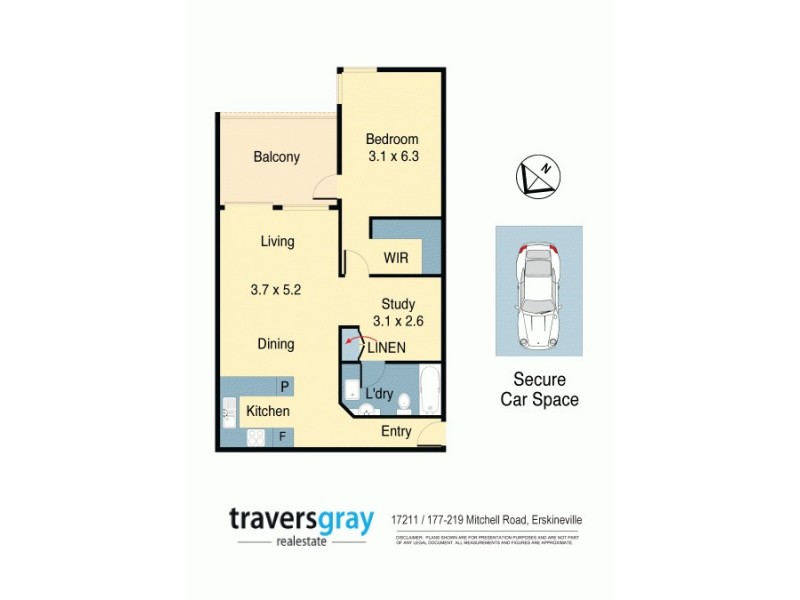 17211/177-219 Mitchell Road, Erskineville NSW 2043 Floorplan
