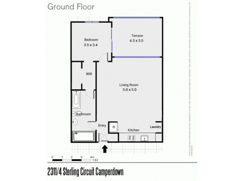 2311/4 Sterling Circuit, Camperdown NSW 2050 Floorplan