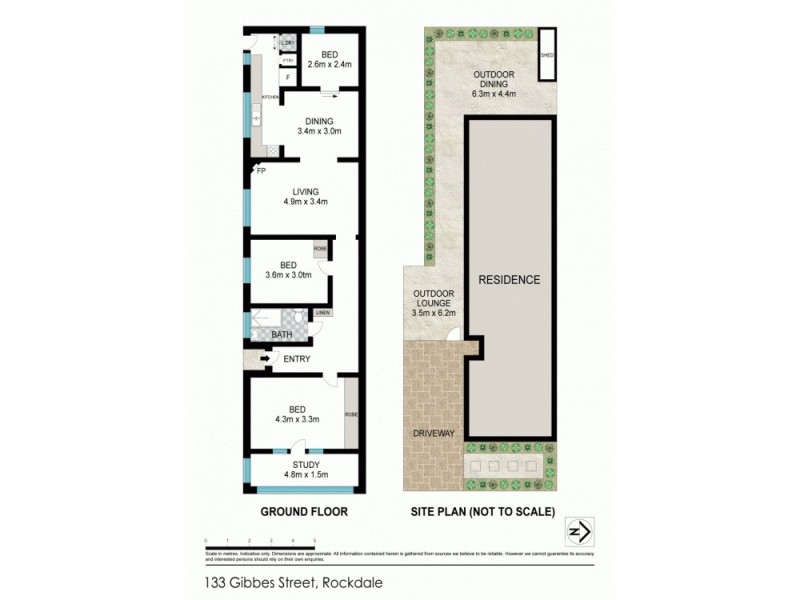 133 Gibbes Street, Rockdale NSW 2216 Floorplan