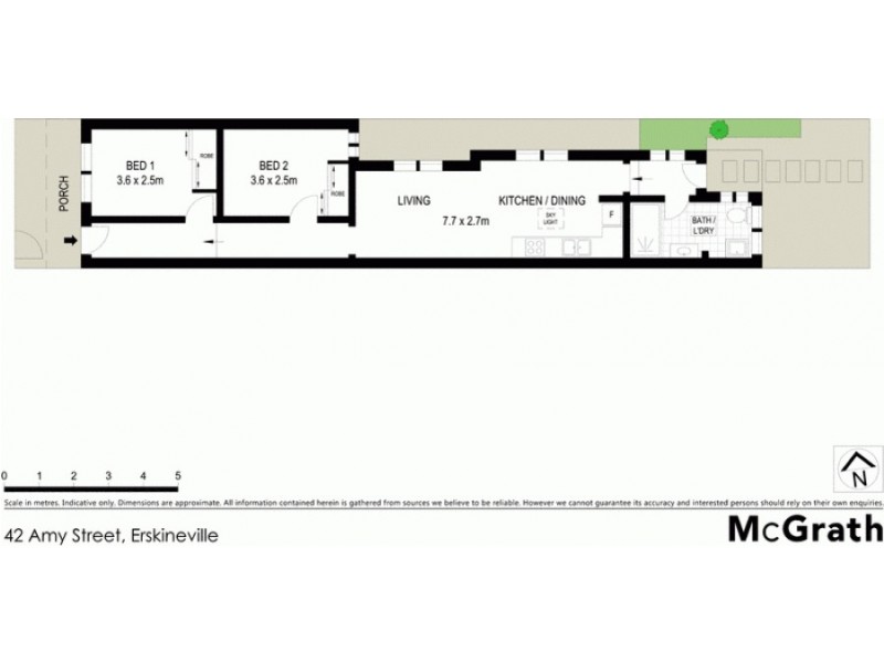 42 Amy Street, Erskineville NSW 2043 Floorplan