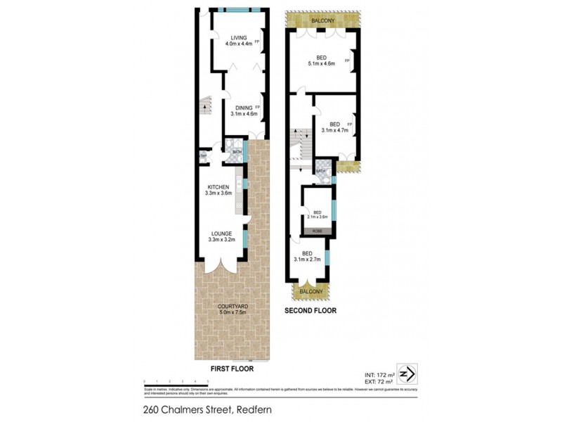 260 Chalmers Street, Redfern NSW 2016 Floorplan