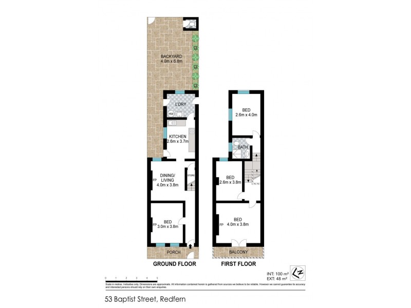 53 Baptist Street, Redfern NSW 2016 Floorplan