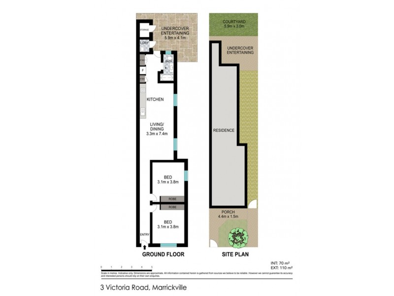 3 Victoria Road, Marrickville NSW 2204 Floorplan
