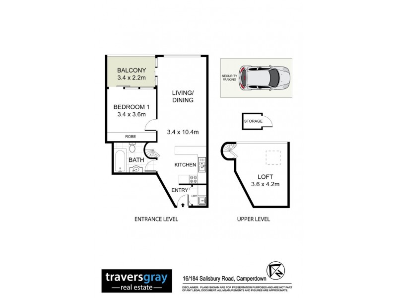 16/182-184 Salisbury Road, Camperdown NSW 2050 Floorplan