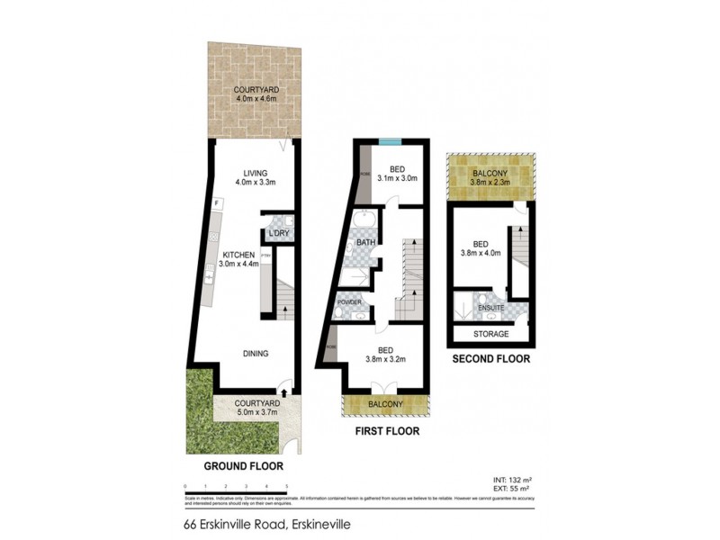 66 Erskineville Road, Erskineville NSW 2043 Floorplan