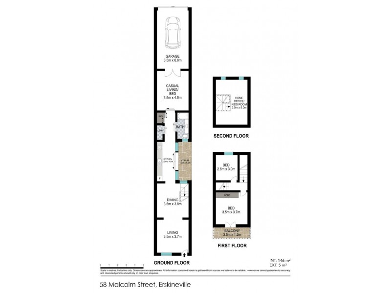 58 Malcolm Street, Erskineville NSW 2043 Floorplan