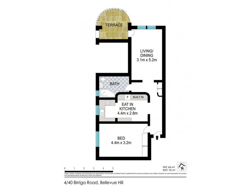 4/40A Birriga Road, Bellevue Hill NSW 2023 Floorplan