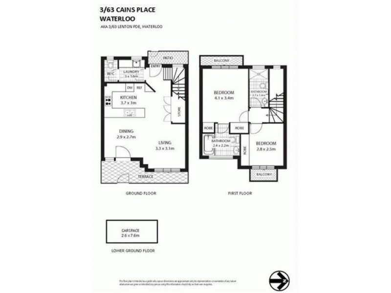 3/63. Cains Place, Waterloo NSW 2017