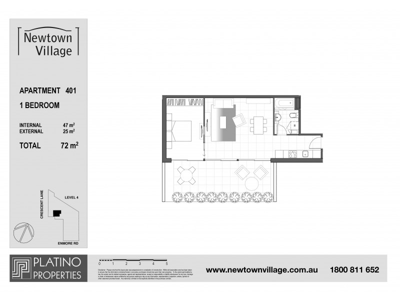 401/21 Enmore Road, Newtown NSW 2042 Floorplan
