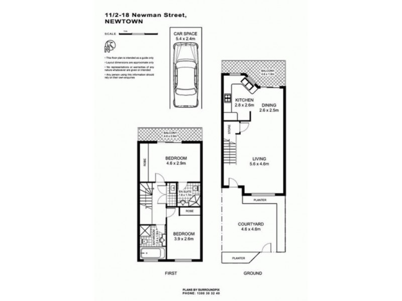 11/2-18 Newman Street, Newtown NSW 2042 Floorplan