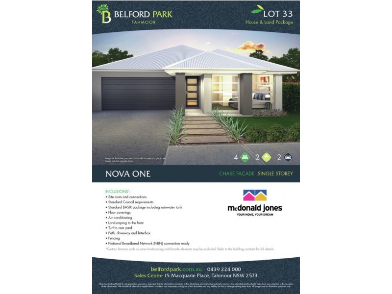 Lot 33 Belford Park, Tahmoor NSW 2573