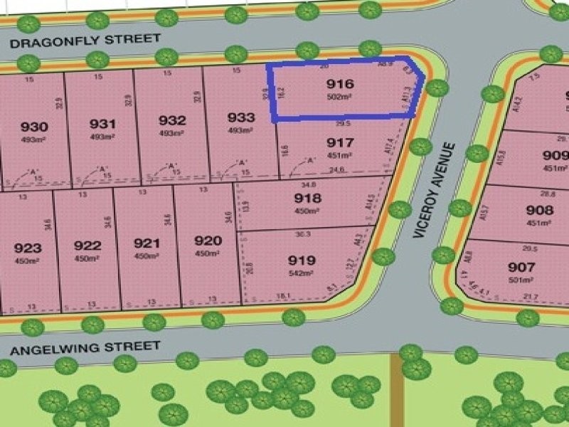 Lot 916 Cnr Viceroy Street & Dragonfly Street, The Ponds NSW 2769