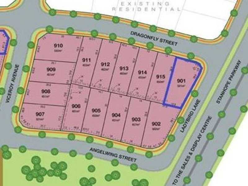 Lot 901 Cnr Dragonfly Roads & Ladybird Roads, The Ponds NSW 2769