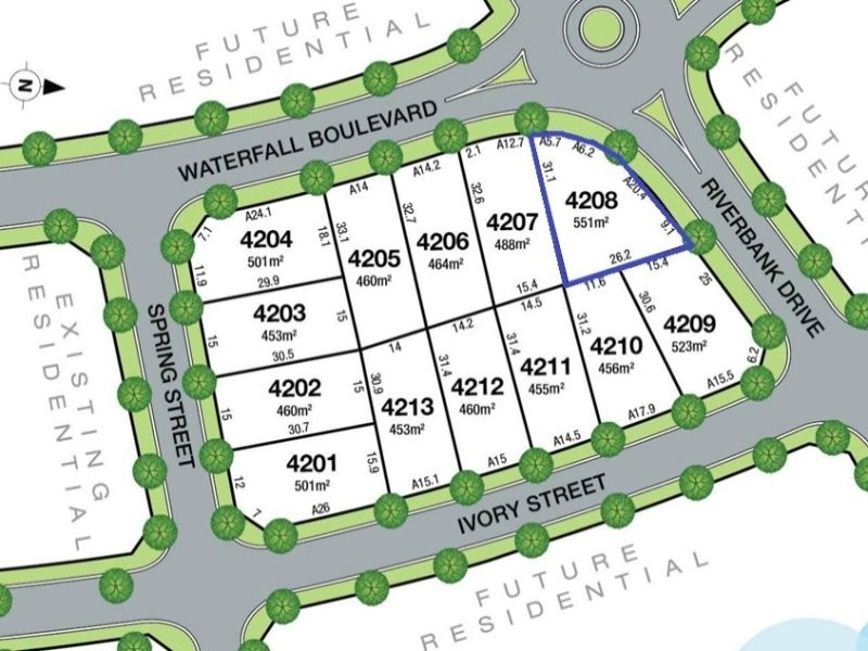 Lot 4208 Cnr Waterfall Drive & Riverbank Drive, The Ponds NSW 2769