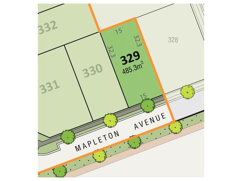 Lot 329 Mapleton Ave, Kellyville NSW 2155
