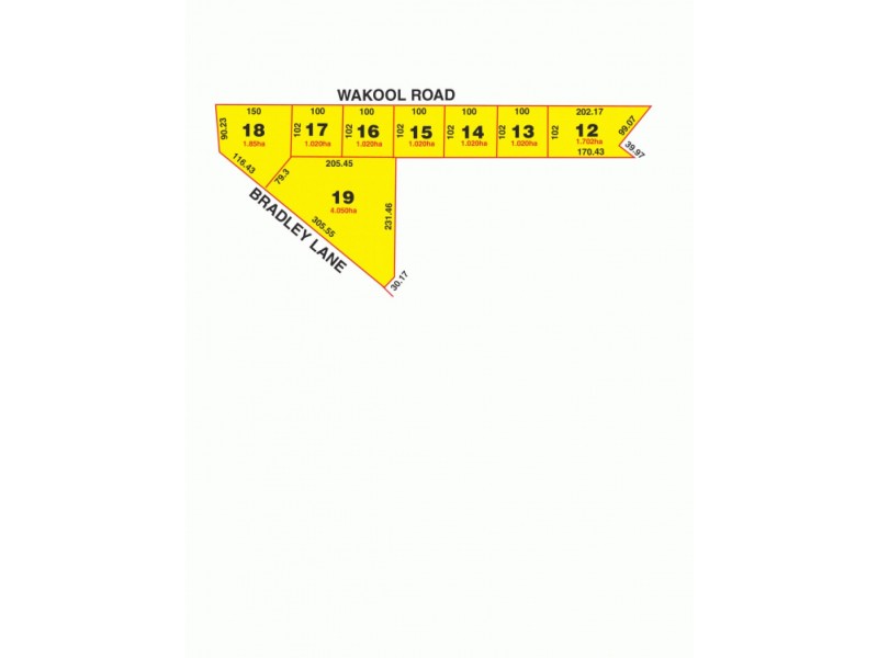 Lot 12 to 19 Wakool Rd / Bradley Lane, Deniliquin NSW 2710