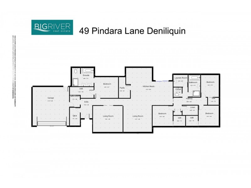 49 Pindara Lane, Deniliquin NSW 2710 Floorplan