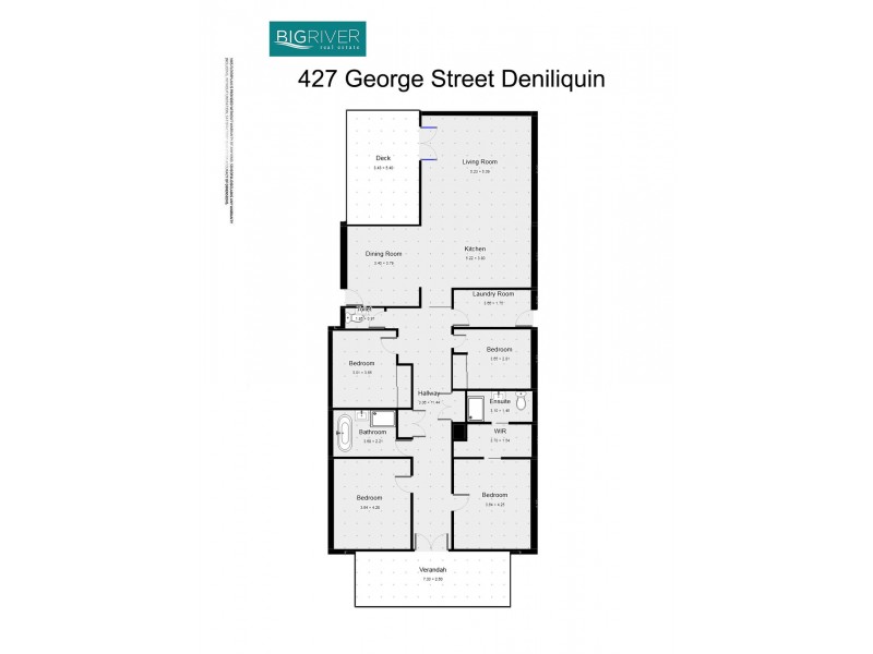 427 George Street, Deniliquin NSW 2710 Floorplan