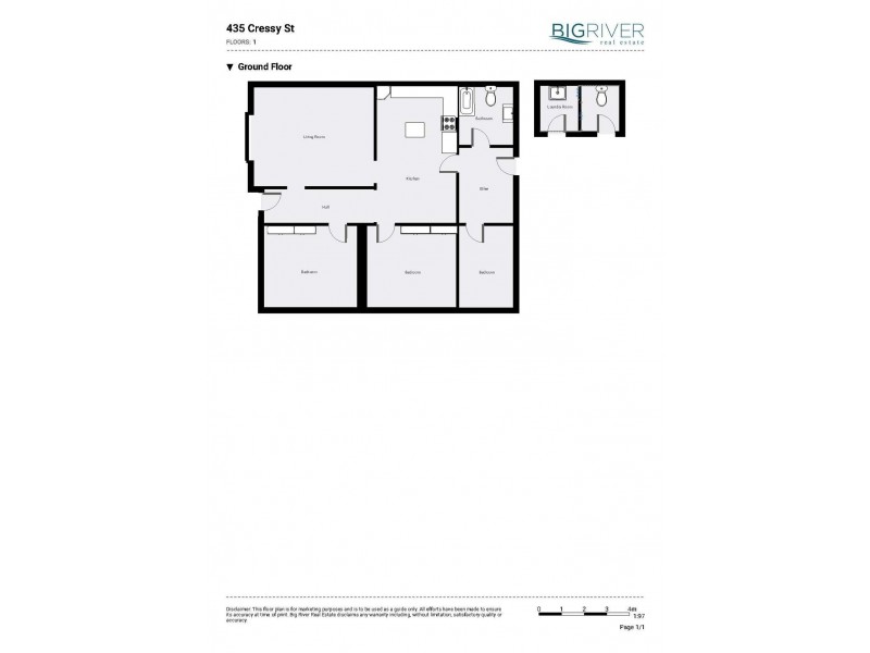 435 Cressy Street, Deniliquin NSW 2710 Floorplan