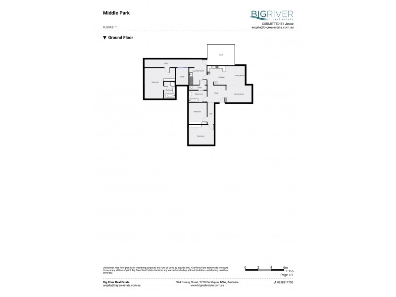 369 Carrigan Road, Deniliquin NSW 2710 Floorplan