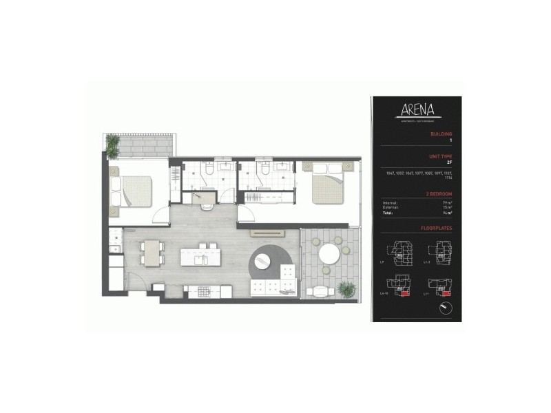 Level 9, 9 Edmondstone Street, South Brisbane QLD 4101 Floorplan